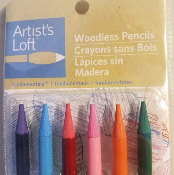 Artist’s Loft:  6 Woodless Pencils fundamentals New factory sealed - Picture 1 of 5